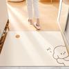 Tapete Limpio de PVC de Dibujos Animados de Un Toque para Sala de Estar, Tapete Impermeable y Antideslizante para Cocina, Alfombra Resistente a Manchas y Sin Lavado al por Mayor