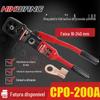Braçadeira de pressão de ponto integral CPO-200A ferramenta hidráulica 16-200mm2 terminal de cobre e alumínio braçadeira hidráulica manual