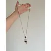 Collar Dorado GlobalMaillard con Colgante de Círculos Dorados Multicapa, Cadena de Suéter de Alta Gama para Mujer