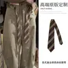 Cinto Listrado com Acessórios para Jeans Lenço de Gravata Combinando Fita Longa Fita de Cintura Faixa de Cintura Acessório de Cintura