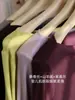 ¡Seda, cachemira, lyocell! Top tipo camiseta ultrasuave y fino para mujer, con cuello de solapa de una línea y manga de tres cuartos entallado, nuevo para principios de otoño 26