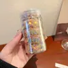 Elástico Colorido Forte Alta Qualidade Durável Corda de Cabelo para Meninas 2023 Novo Alta Elasticidade Espessada Corda com Manga de Couro