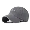 Gorra de Béisbol Lavada Retro Vintage para Hombres y Mujeres, Gorra Casual de Pico de Pato, Moda Versátil para Exteriores, Gorra Bordada de Pico de Montaña