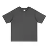 Camiseta de Algodón Puro de Peso Pesado 250g Hombro Caído Ropa de Trabajo Logo Impreso Personalizado Camisa Publicitaria Uniforme de Grupo Marca de Moda Bordado DIY Camiseta