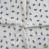 "Borboletas coloridas" tecido jacquard de renda de algodão primavera e verão novo tecido de algodão com estampa de laço multicolorido