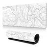 Mouse Pad com Padrão Geométrico de Fluxo de Ondas Transfronteiriço Amazon Grande Tapete de Mesa para Transferência de Calor Fluxo de Borracha