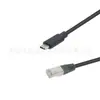 Cabo de Dados para Comunicação de Rede Tipo -C Torj45 Cabo Adaptador de Sinal para Impressora de Computador Cabo para Scanner