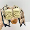 Ouro Puro 999 Garante Que Você Será Rico, Porta-Moedas, Chaveiro, Pingente Requintado, Venda por Atacado de Presentes, Itens Físicos para Entrega ao Cliente