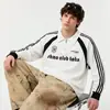 Camisa polo de manga corta para hombre, estilo americano de dos piezas falsas, verano 2026, alta inteligencia, con cuello, top de manga corta retro americano, moderno