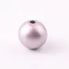 Cuentas de madera de colores 30 mm cuentas redondas de loto juguetes para niños material para hacer pulseras con cuentas cuentas sueltas accesorios para joyería