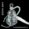 Garrafa de Vidro Personalizada em Formato de Cabaça Estilo Chinês, com Design de Boa Sorte e Prosperidade, Adequada para Viagens de Verão, Garrafa de Bebida Vazia