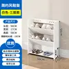 Zapatero Sencillo de Múltiples Niveles para Uso Doméstico, Zapatero Estrecho Detrás de la Puerta, Zapatero de Esquina Ahorrador de Espacio para Baño