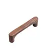Manija de puerta de gabinete, cajón de gabinete, manija de madera maciza de armario, manija de puerta de madera de estilo chino nuevo en forma de puente de lujo ligero de alta gama