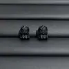 Venda Quente Transfronteiriça Rosa Prensado Esculpido Tridimensional Contas de Pedra Leão com Furos Retos para Pulseiras DIY e Acessórios de Miçangas Atacado