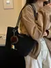 Bolso de hombro casual y minimalista con textura de estampado de leopardo para mujer, nueva colección otoño/invierno 2026, moderno y versátil para ir al trabajo, un bolso tote que se puede llevar en la mano