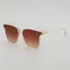 Gafas de Sol Estilo Nuevo 2026, Gafas de Sol para Hombre Anti-UV UV400, Gafas de Sol Cuadradas de Alta Gama para Mujer con Forma de Sapo