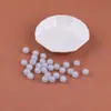 Cuentas Redondas Acrílicas de Color Macaron Esmerilado con Agujero Recto para Cadena de Teléfono Móvil Hecha a Mano DIY Materiales para Joyería Accesorios