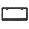 Marco Brillante para Placa de Matrícula Acrílico con Pedrería Imitación Diamante Accesorios para Coche Soporte Mate para Placa de Matrícula Accesorios para Coche con Cubierta para Tornillo