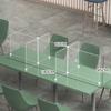 Divisória de Mesa de Jantar Mesa de Cantina Placa de Isolamento Anti-Gota Estudante Plástico Transparente Placa de Divisória para Comer
