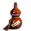 Jarra de vino de cerámica de moda nacional 1 Jin botella de vino antigua pequeña calabaza china botella de vino blanco jarra de vino vacía olla de vino pequeña sellada