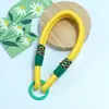Huayang Cordão de Celular Dopamina Color-Blocking Estilo Curto Alça para Garrafa de Água Acessório de Bolsa Alça de Pulso Venda por Atacado