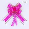 50 tul de nieve amor flor de tirar a mano borde dorado corazón nudo de lazo flor de tirar flor para puerta de coche flor de regalo suministros para envolver regalos
