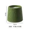 Venta caliente transfronteriza taza de vela de cemento creativa recipiente para velas taza de aromaterapia fragancia romántica regalo venta directa de fábrica