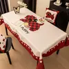 2026 Nova Toalha de Mesa Lavável à Prova d'Água à Prova de Óleo Resistente ao Calor Toalha de Mesa Toque de Luxo Leve Toalha de Mesa para Mesa de Centro Tapete de Mesa
