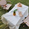 Toalha de mesa de piquenique famosa na internet toalha de mesa para mesa de sobremesas margarida toalha de mesa pequena espessa tapete para passeios tapete de piquenique de primavera tapete de piquenique
