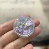 Pó Brocado Nuvem para Nail Art de Celebridade da Internet, Cor Ultra-Fada Sonhadora Aurora Deslumbrante, Pó Opalino Sonhador Iridescente Ultra-Fino, Pó de Veludo para Unhas