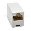 Rede pass-through 8P8C pass-through cabeça RJ45 conector de cabo de rede conector de par de cabo de rede bege atacado em grandes quantidades