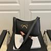 Bolsas para Mulheres, Estilo Coreano, Aparência Sofisticada, Luxo Leve, Bolsa Crescente de Ombro Único, Novo Design de Nicho de Moda Francesa, Bolsa de Axila