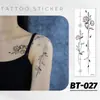 Rikalon Pegatinas de Tatuaje con Patrón Liso Nuevas Pegatinas de Tatuaje Impermeables Realistas y de Gama Alta Venta al por Mayor de Fábrica Pegatinas de Tatuaje Oscuras