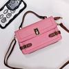 Bolsa Feminina Vintage de Design Nicho 2025 Verão Moderna Estilosa Fashionável Bolsa de Ombro Texturizada Bolsa Quadrada Pequena
