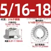 Aço Inoxidável 304/316/201 Porca Americana com Flange Unc Porca Britânica com Flange 1/4 5/16 3/8 1/2