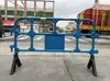 Cola Plástica Cavalo de Ferro Grade de Proteção Cerca Canteiro de Obras Proteção Móvel Aviso Barreira de Isolamento de Segurança Barreira de Tráfego Rodoviário