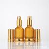 Frasco Essencial de Base Marrom em Estoque 20ml 30ml 50ml Frasco Spray Frasco Cosmético Frasco Spray Felicidade Planta