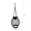Luces Solares, Linternas de Hierro Transfronterizas, Luces Tejidas de Malla Impermeables para Jardín, Luces Decorativas para Patio, Luces Solares Colgantes para Jardín