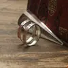 Filosofía Taoísta. Anillo S925 con Proverbios de Nueve Caracteres para Hombres y Mujeres, Diseño Nicho Anillo de Buena Suerte para Hombres con Escrituras de la Cruz Taoísta