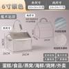 Bolsa térmica aislante para hotel de Año Nuevo bolsa de regalo olla plato pepino de mar saltando Buda sobre la pared sopa para llevar bolso de mano de papel de aluminio engrosado personalización