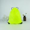 Saco de cordão de tecido de poliéster 210D em estoque saco de cordão de nylon saco de mochila com cordão impressão mochila saco de cordão