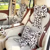 Producto Nuevo de Invierno Almohada Cervical para Reposacabezas de Coche Cojín para Asiento de Coche Transfronterizo Estampado de Leopardo Decoración de Coche Soporte Lumbar