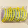Esponja Espesa para Lavar Platos Forma de Yuanbao, Herramienta Mágica para Fregar Ollas, Paño de Cocina para Lavar Platos, Toalla Doble Cara Forma de Yuanbao, Modelo Doméstico de Cocina