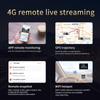 Grabadora de Conducción 2K con Monitoreo Remoto 4G Wifi con Posicionamiento GPS Intercomunicador de Voz Estacionamiento Visión Nocturna Cámara Dual