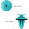 Adecuado para Toyota Tacoma Tantu Camry Corolla 100 PIEZAS clip decorativo para puerta soporte decorativo para placa