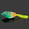Sapo de Veneno Rã Isca Flutuante Simulação Macia Isca Artificial para Pesca Selvagem Peixe-Cobra Matador Especial Lure Isca Artificial Atacado