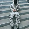 Comercio exterior Europeo y Americano AliExpress estampado de camuflaje estilo pareja moda urbana de moda suéter sudadera holgada y pantalones casuales de pierna ancha