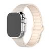 Adecuado para Correa de Apple Watch Iwatch Silicona Magnética Tres Cuentas Bicolor ApplewatchS10 Generación Correa de Reloj Deportivo