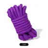 Productos para adultos Juguetes sexuales SM Cuerda de cáñamo de 10 m para que la usen las parejas para bondage, cuerda de algodón puro con puntas metálicas, venta al por mayor