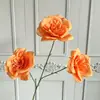3 flores artificiales para decoración de boda, arreglo de escena de boda, arreglo floral de fondo, flores artificiales para exhibición en el suelo, arte floral decorativo suave